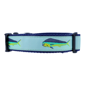 Dog Collar - Mahi Mahi (Mint) - 3/4 & 1 1/4