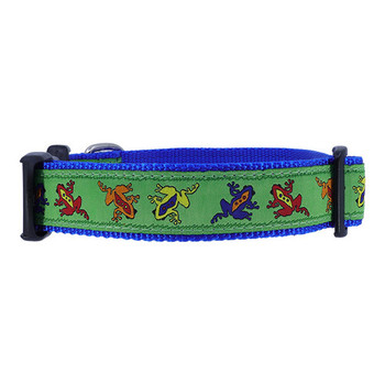 Dog Collar - Ribbit - 1/2, 3/4, 1 1/4