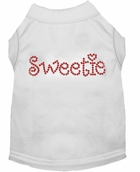 Sweetie Rhinestone Dog Tank - More Colors