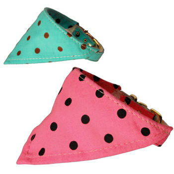 Dog Collar Bandana - Polka Dots
