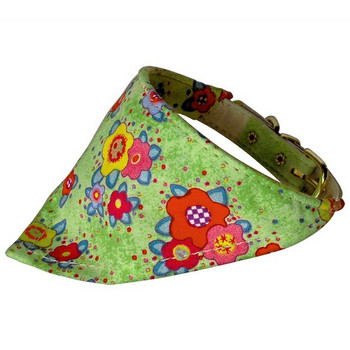 Dog Collar Bandana - Flowers