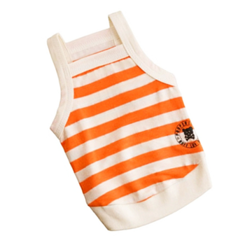 Team RuffLuv in Orange Dog Tank