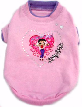 Betty Boop All About Me Dog Tee Shirt