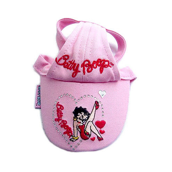Betty Boop Pink Dog Cap