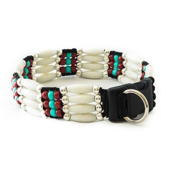 Southwestern Beaded Zuni Dog Collar