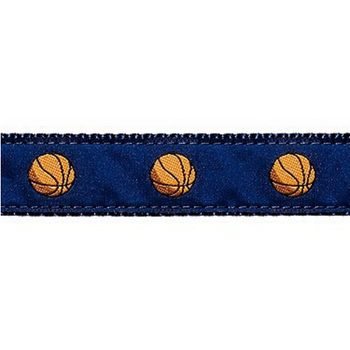 Dog Collar - Basketball - 1 1/4