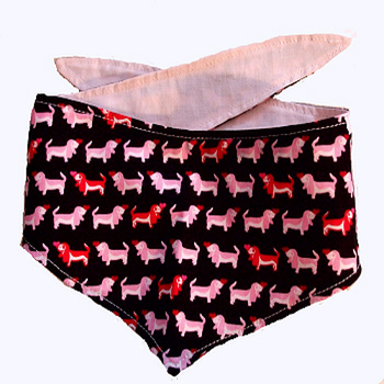 Dog Bandana - Pink Love Pups