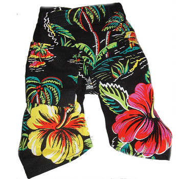 Neon Village Dog Board Shorts