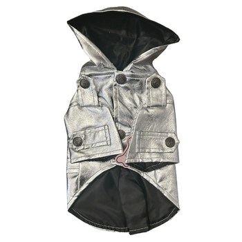 Silver Dog Raincoats (XXS & XS)