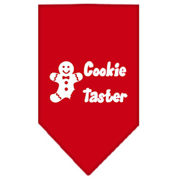 Christmas Holiday Dog Bandana - Cookie Taster