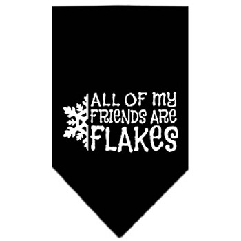 Christmas Holiday Dog Bandana - All My Friends Are Flakes