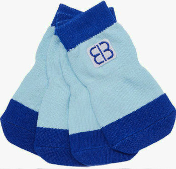 Pet Ego Comfort Traction Control Dog Socks - Blue