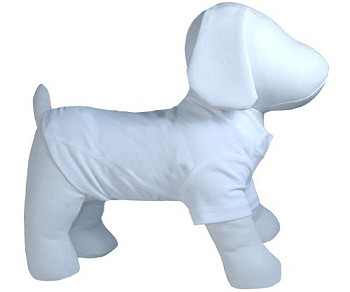 White Pro Sun Protective Lightweight Dog Shirts