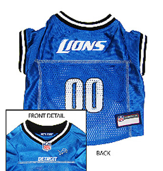 Detroit Lions Pet Premium Jersey