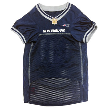 New England Patriots Pet Dog Jersey Front