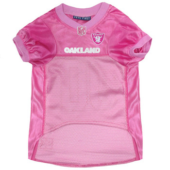 Las Vegas Raiders Pink Pet Jersey