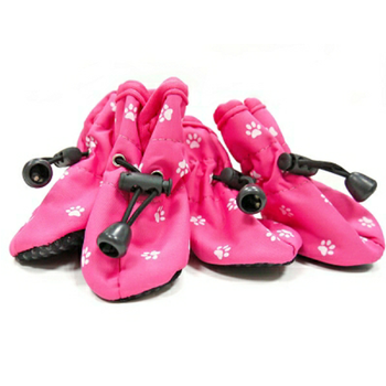Slip On Paws Dog Boots - Pink
