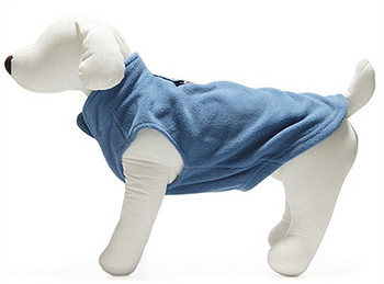 Dog Pullover Fleece Vest - Blue