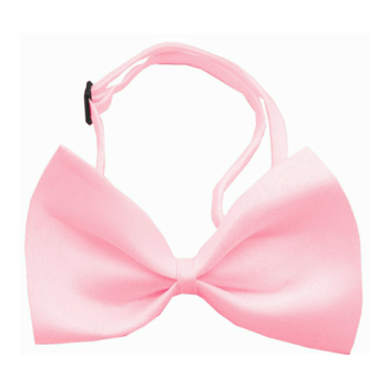 Light Pink Dog Bow Tie - Small & Medium