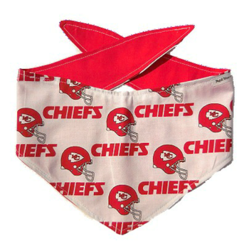 Kansas City Chiefs NFL Dog Bandanas