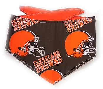 Cleveland Browns NFL Dog Bandanas