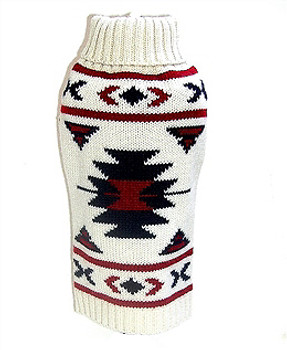 Aztec Dog Sweater