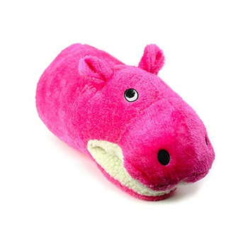 Helga the Hippo Teasers Hand Pup-Pet Plush Dog Toy
