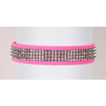 Wide 4 Row Giltmore Dog Collar - Susan Lanci