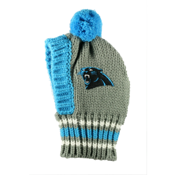 NFL Carolina Panthers Knit Dog Ski Hat
