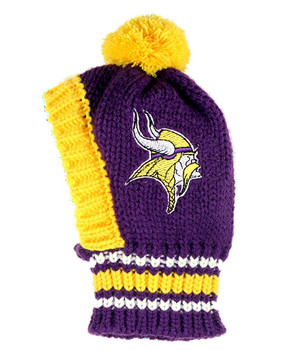 NFL Minnesota Vikings Knit Dog Ski Hat