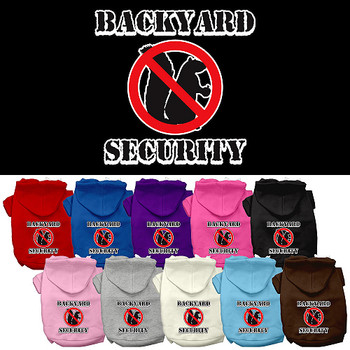 Backyard Security Dog Hoodies