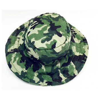 Camo Dog Bucket Style Hat - Green