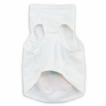 Sun Protective Dog Tank Top - Pineapple / White