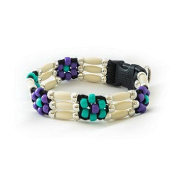 Southwestern Beaded Zoe Dog Collar
