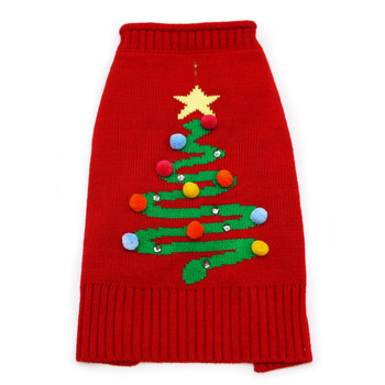 Christmas Tree Dog Sweater