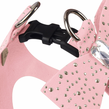 Custom Silver Stardust TailBow Emerald Cut Step-In Harnesses