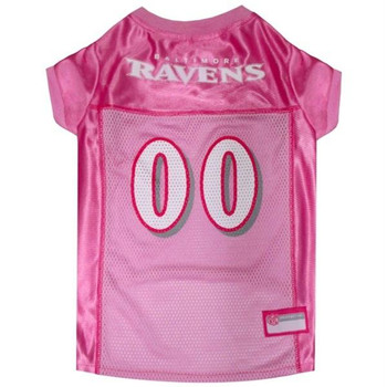 Baltimore Ravens Pink Pet Jersey