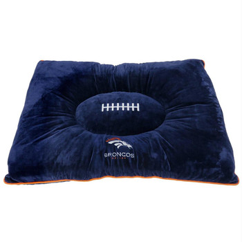 Denver Broncos Pet Pillow Bed