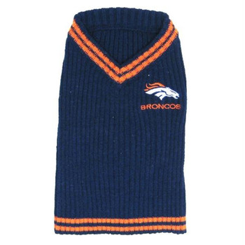 Denver Broncos Dog Sweater  - pfden4012-0001