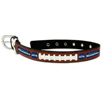 Seattle Seahawks Classic Leather Football Collar