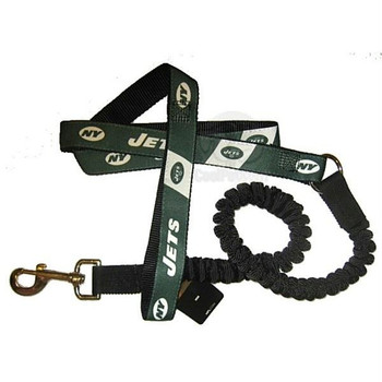 New York Jets Bungee Ribbon Pet Leash