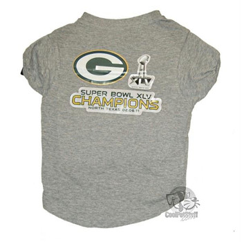 Special Edition Super Bowl XLV Champion Dog Tee Shirt