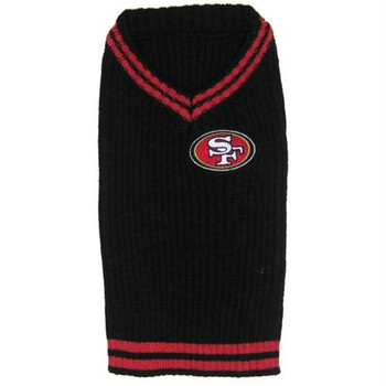 Hunter San Francisco 49ers Hoodie Sweatshirt | PupRWear Dog Boutique