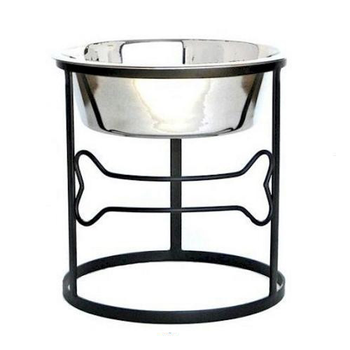 Bone Raised Dog Bowl - Medium
