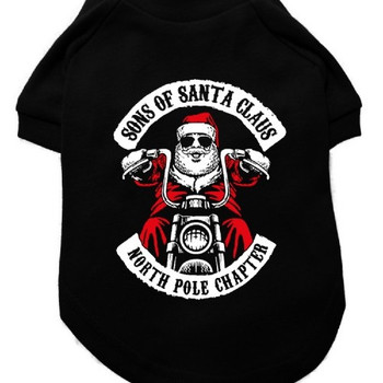 Sons Of Santa Claus Dog T-Shirt