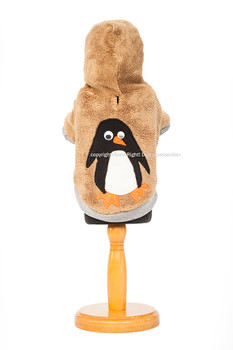 Designer Penguin Dog Hoodie