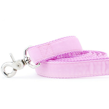 Light Pink Swiss Velvet Dog Leash