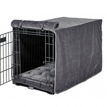 Pumice Microvelvet Crate Cover