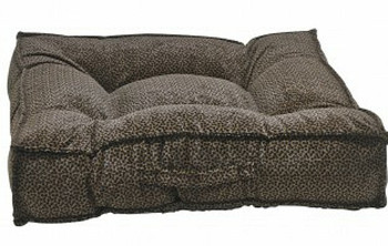 Chocolate Bones Microvelvet Piazza Pet Dog Bed Chocolate Bones Microvelvet Piazza Pet Dog Bed