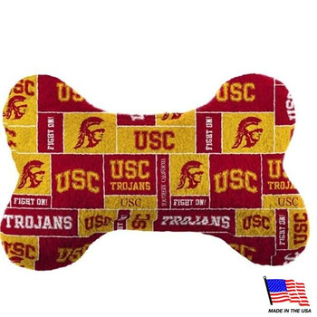 USC Trojans Plush Bone Toy